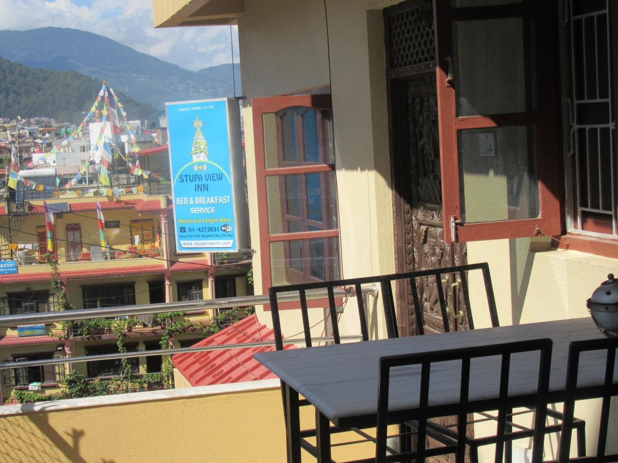 Stupa View Inn Катманду Экстерьер фото